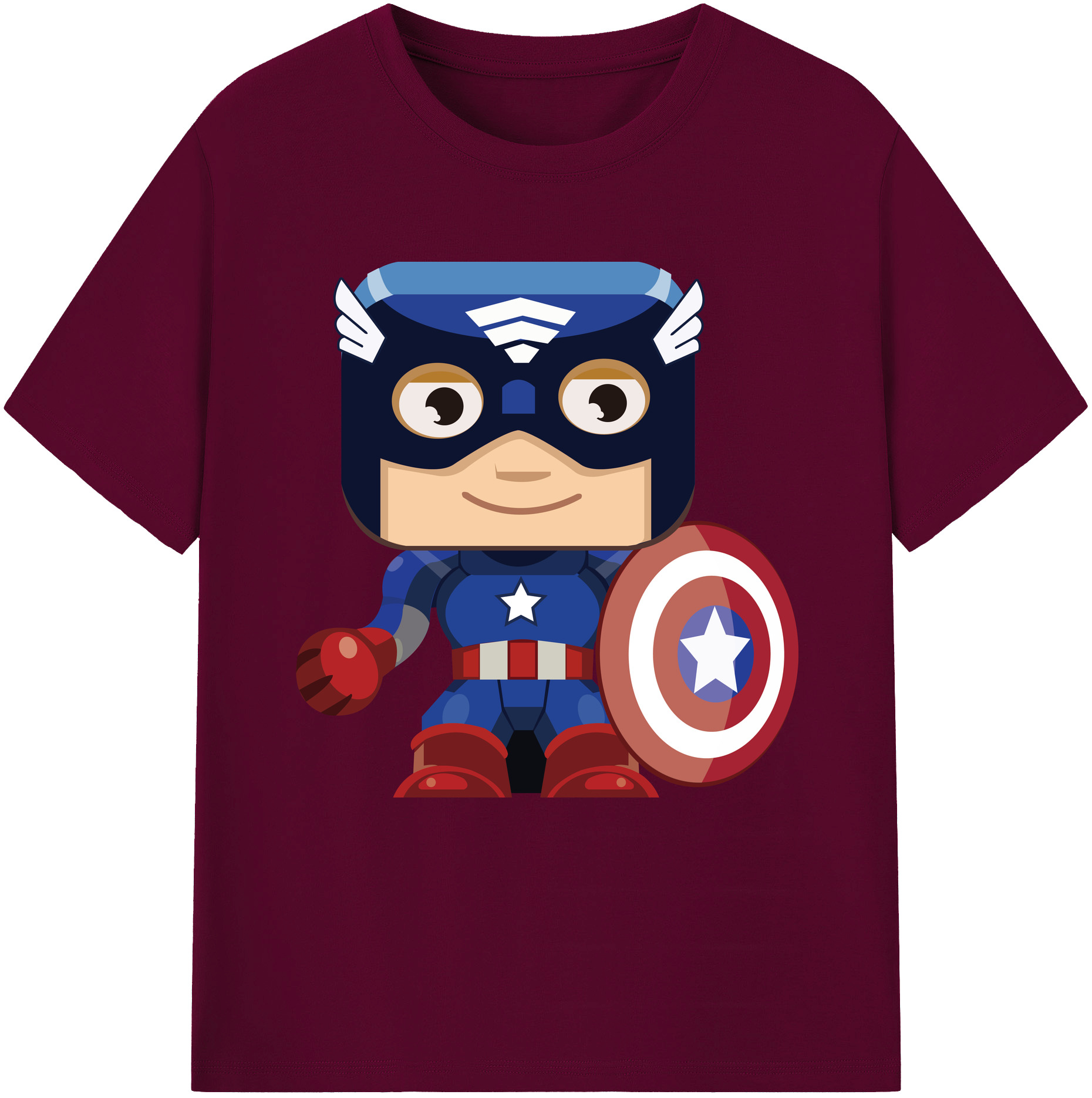 （画像用） アベンジャーズ The Avengers レディースカジュアルプリントTシャツ（綿100％）